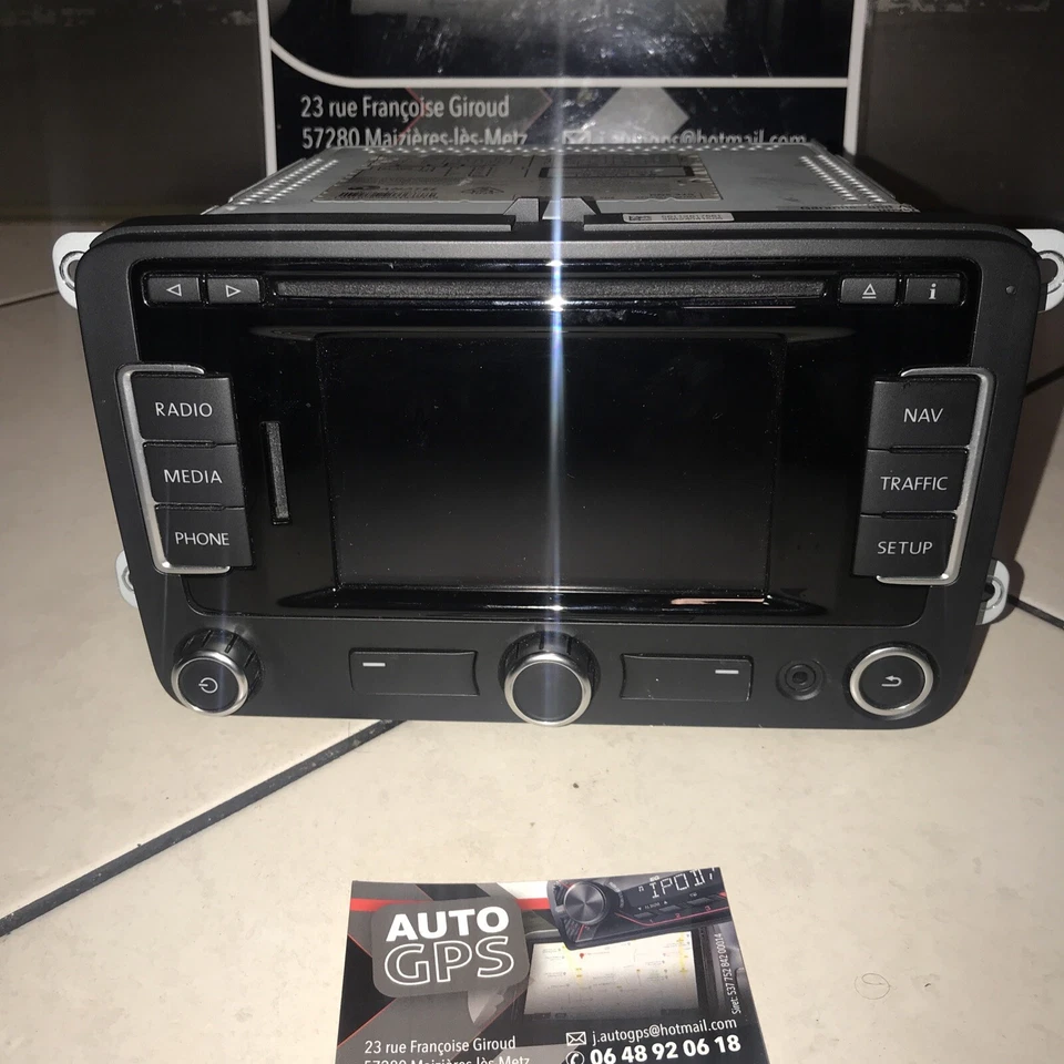 écran multifonctions seat leon 5P0035192H - Photo 3/4