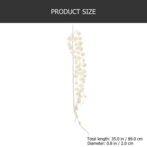 6 Pcs Artificial Glitter Berry Stems Decorative Wedding Prop 3 Fork