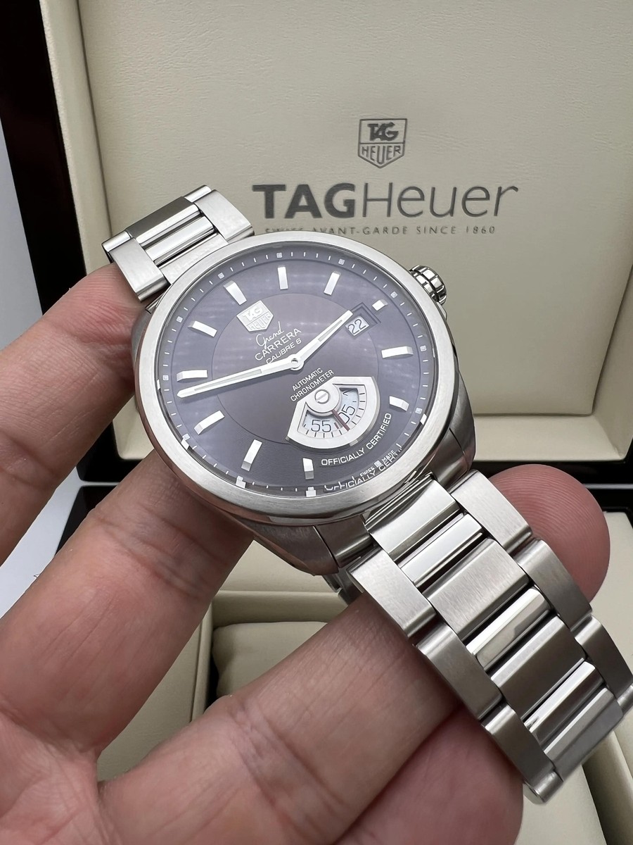 TAG Heuer Grand Carrera 40mm Brown Chocolate Dial Box Papers