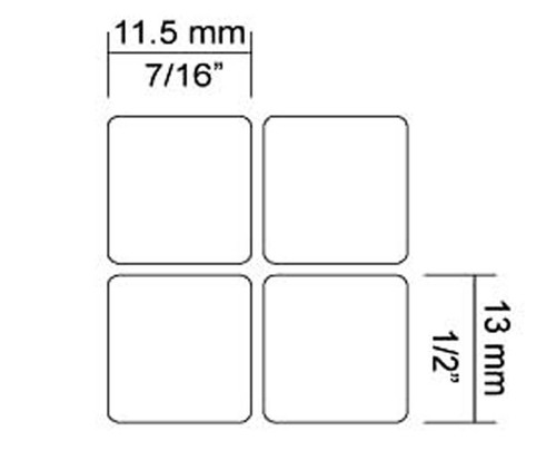 CHINESE KEYBOARD STICKER LABEL TRANSPARENT BLACK LETTERS - Picture 3 of 3