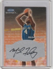 Michael Finley 1999-00 Fleer Mystique Fresh Ink Autograph Auto Mavericks