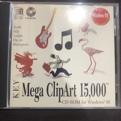 Mega Clipart 15000 Cd Rom God Windows 95 | eBay