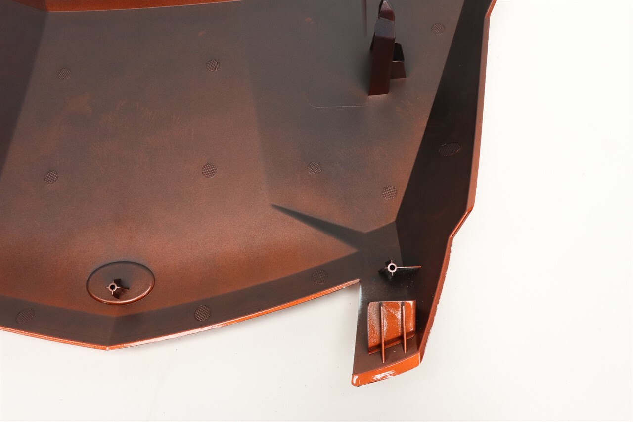 POLARIS RZR TURBO 2019 CENTER HOOD, ORANGE RUST 5454429-750, 5454291 ...