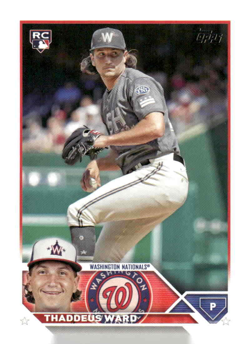 2023 Topps Update #US111 Thaddeus Ward