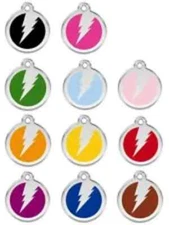 Red Dingo Dog Cat ID Pet Tag Engraved Free Shipping - 11 Colors-Life Guar USA