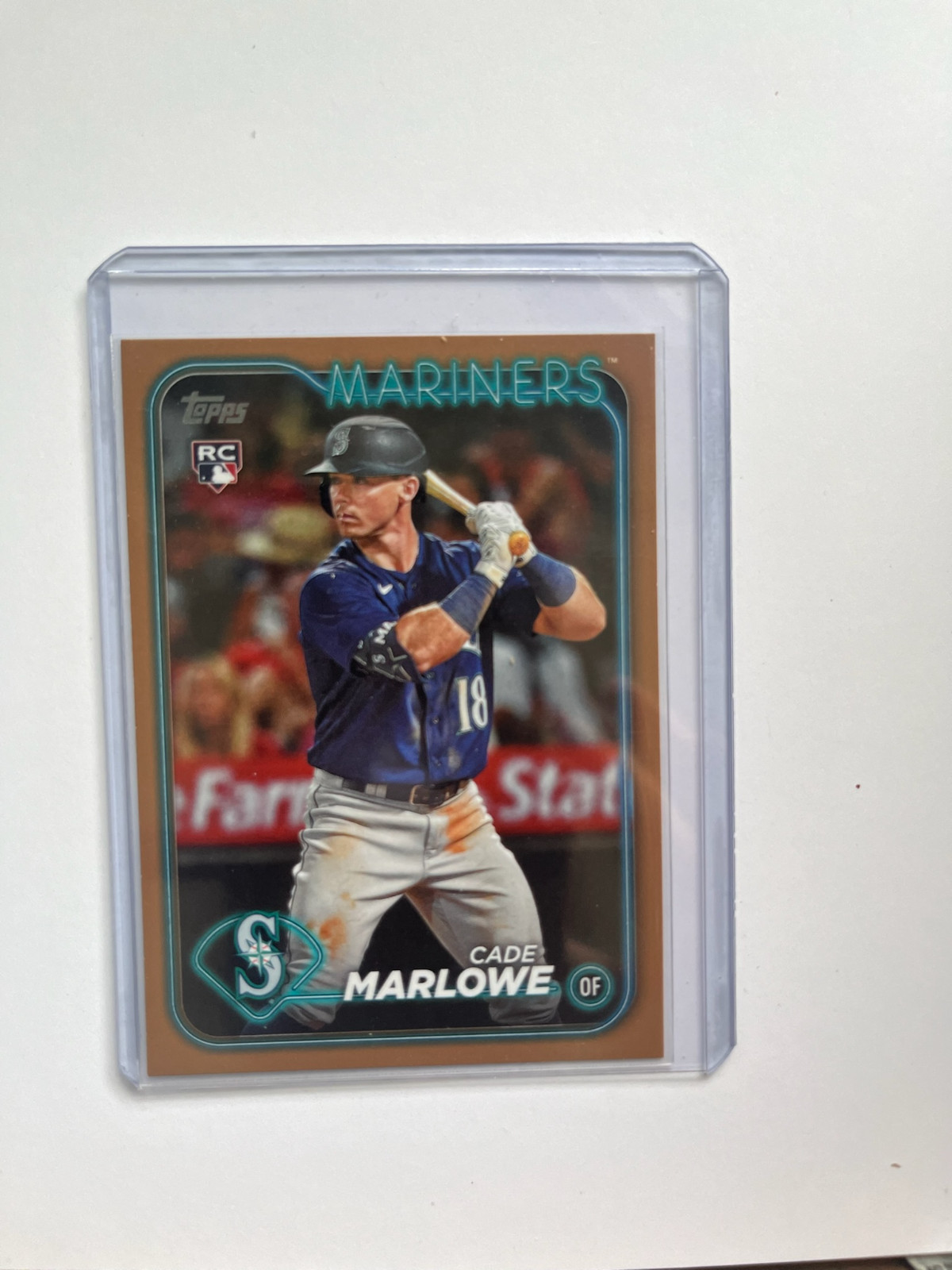 2024 Topps Series 1 - Gold #286 Cade Marlowe 0161/2024 (RC)