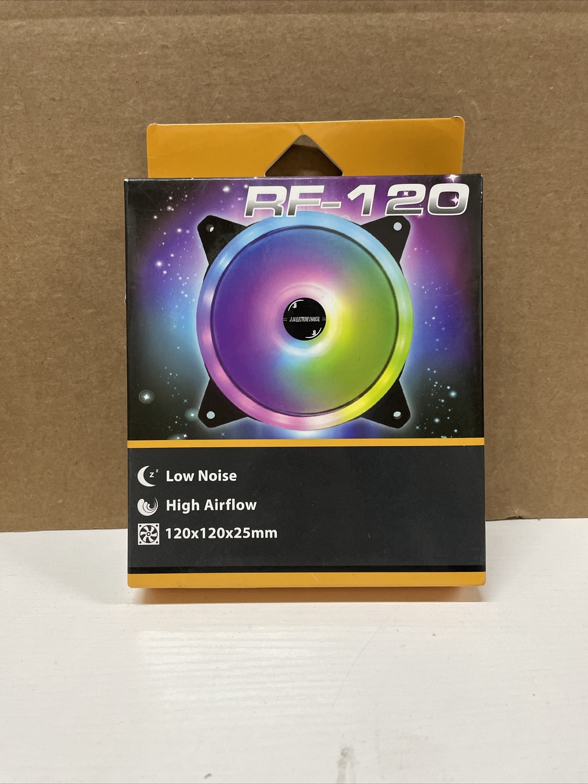 JI JIA ELECTROME CHANICAL RF120 120mm Computer Cooling Fan New In ...