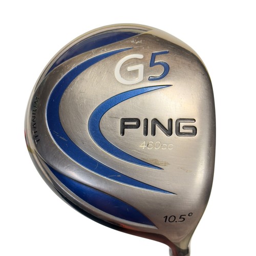 Ping G5 460cc Titanium 10.5° Driver TFC 100D Graphite Shaft Regular Flex R/H - Picture 2 of 21