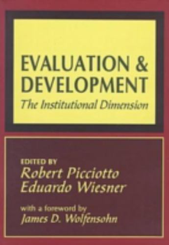 World Bank Series on Evaluation and Development Ser.: Evaluation and ...
