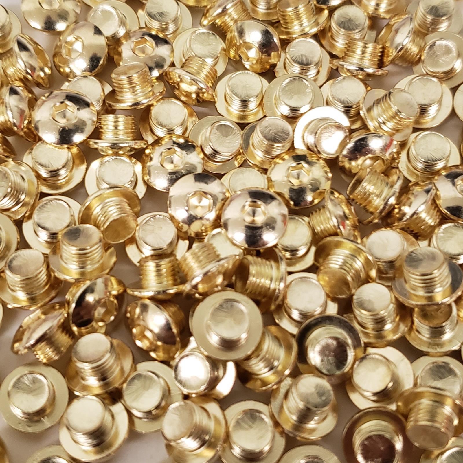 Para Ordnance Set of 4 Grip Screw 24K Gold Plated 1911 double stack full size