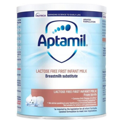 Aptamil Lactose Free Baby Milk Powder From Birth 400g UK