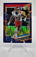 2023 Panini Donruss Optic Chamarri Conner Purple Shock Prizm SP - Chiefs