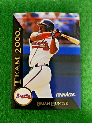 1992 Score Pinnacle #29 SP Team 2000 Brian Hunter Atlanta Braves