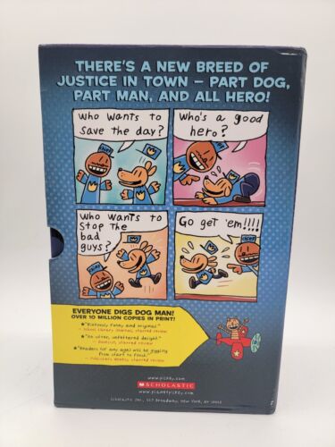 DOG MAN: The Crime-Biting Collection 4 Book Hardcover Graphic Novel Set - Picture 5 of 7