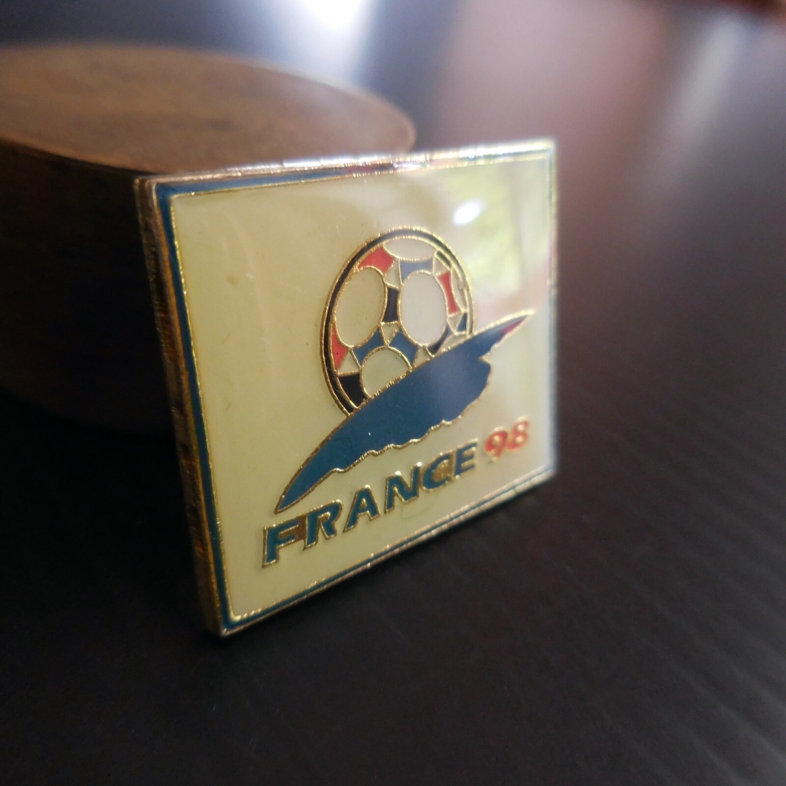 Coupe Du Monde France 98 Arthus Bertrand - Miniature Métal Football - Rare