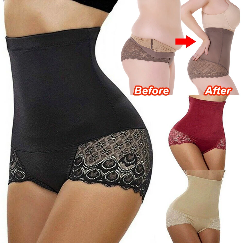 Womens Tummy Control Shorts High Waist Slimming Body Shaper Shaping  Underwear UK