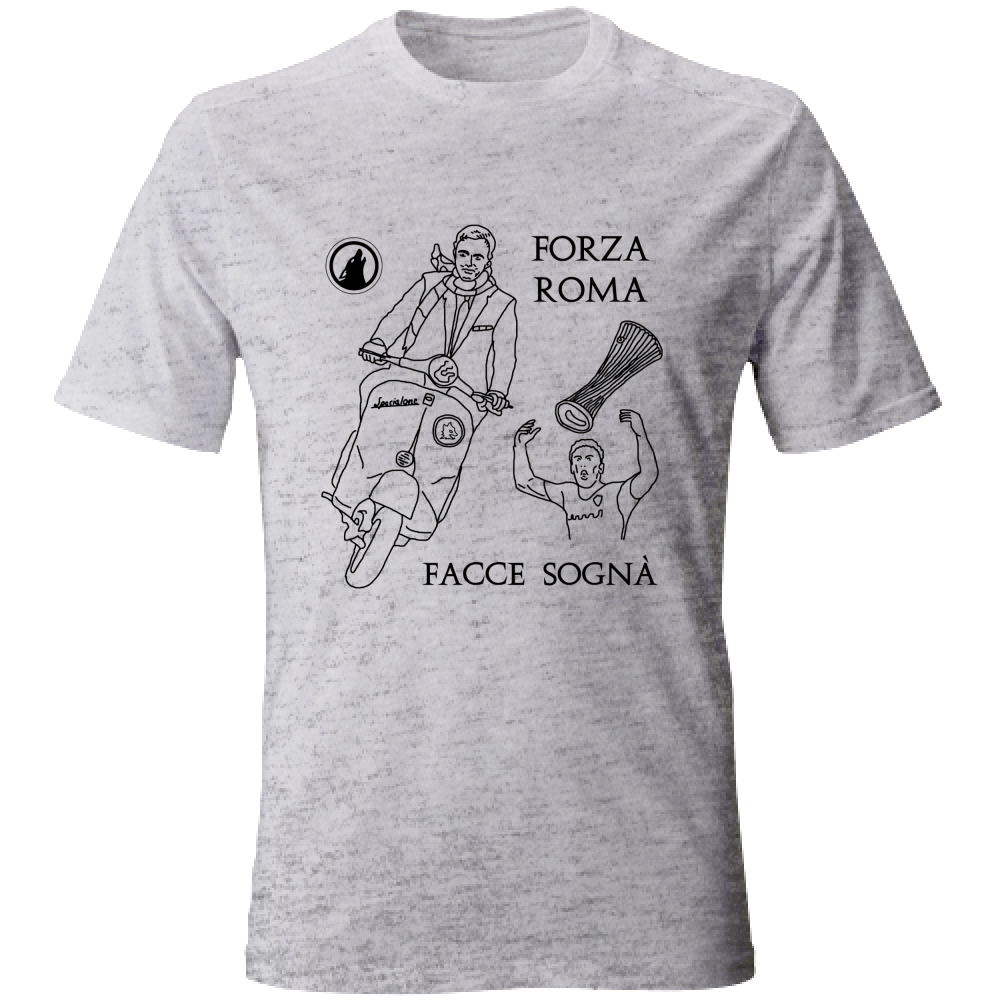 T-Shirt JOSE' MOURINHO Murales Vespa Forza Roma Calcio Special One Totti  Maglia | eBay