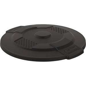 trash can with attached lid 32 gallons