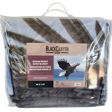 Black Canyon Medium Weight Queen Blanket 85.5...