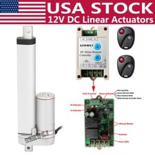 1500N 6 inch Linear Actuator 12V Heavy Duty Electric Motor &Wireless Control Kit