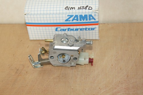GENUINE ZAMA CARBURETOR C1M-H58E * NEW * 985597001 - Picture 2 of 4