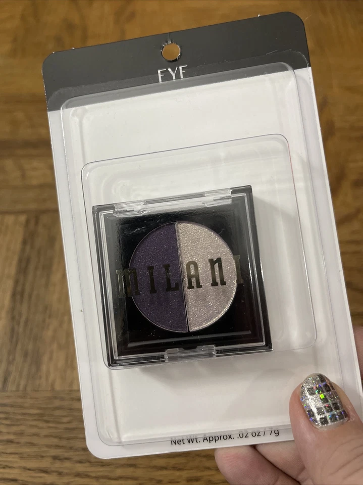 Paleta dupla de sombras Milani - Imagem 2 de 3