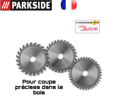 PARKSIDE  Sägeblatt-Set 85 mm und 89 mm - Rund & Tauchbar - Holz Meta