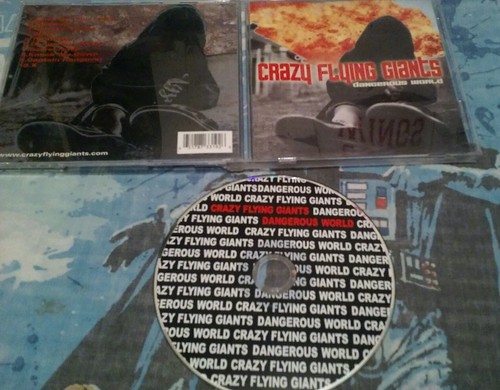 CRAZY FLYING GIANTS - Dangerous World CD Detroit!