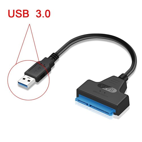 Pin Sata III External 2.5 Inch HDD SSD USB 3.0 To SATA Converter Cable Adapter - Zdjęcie 10 z 11