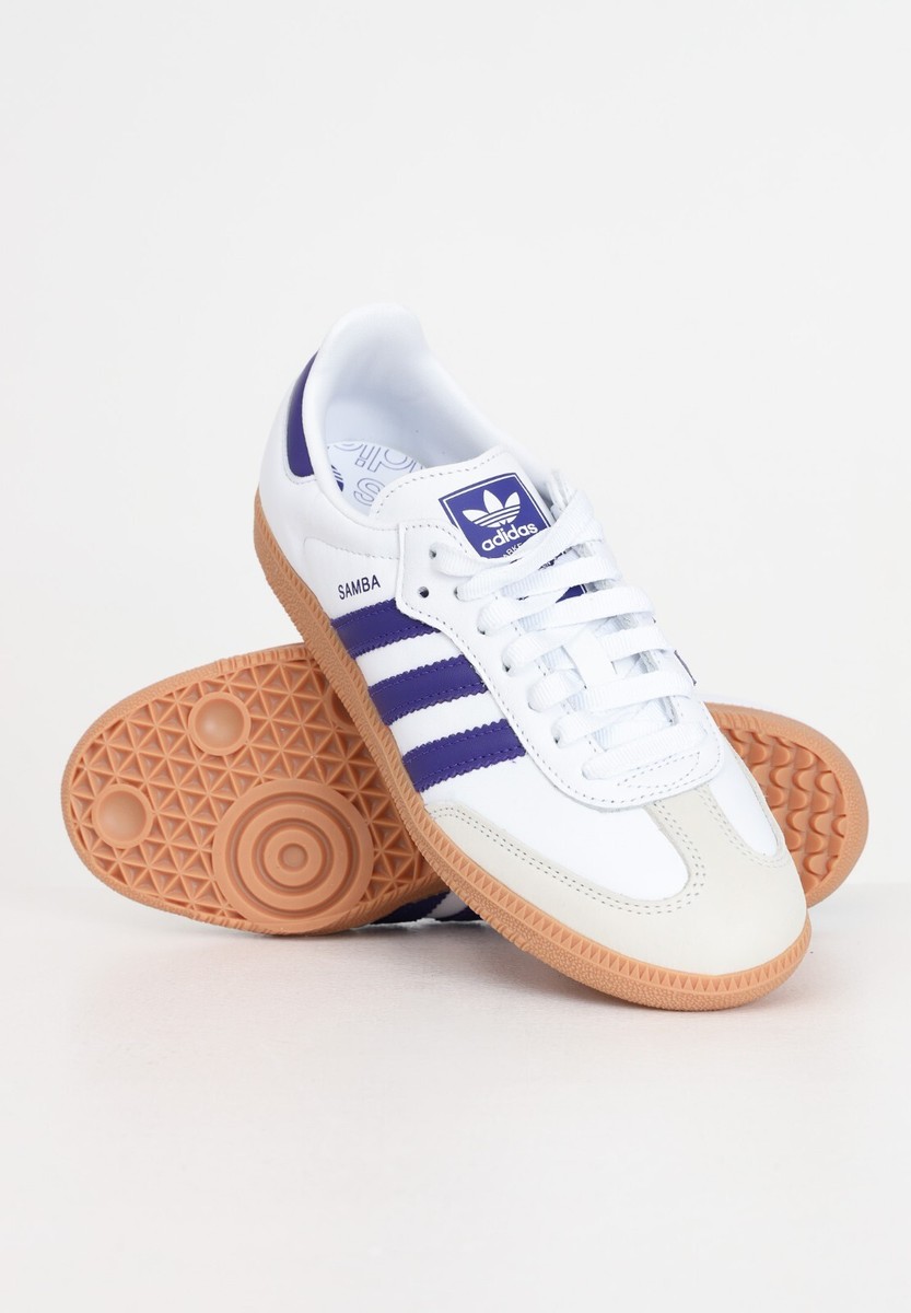 スニーカー adidas Samba OG W White Purple IF6514 adidas-samba-og-w-white-energy