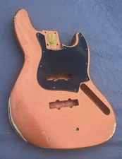 JVG  J Bass Body NITRO RELIC TANGERINE Pearl metallic  READY 2 GO  JVGuitars