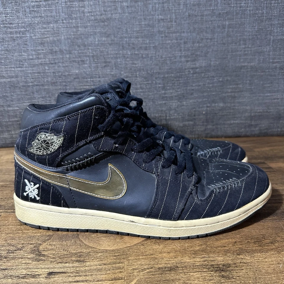 Jordan 1 Retro Barons Away 2008 Talla 11 Usado 325514-012 Foto 2 de 4