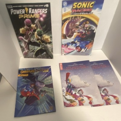 Dynamite Power Rangers Prime #15 Comic Lot w/ Gargoyles Darkwing Duck Sonic