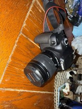 Canon EOS Digital SLR Camera Black 18-55mm Lens Auto Focus USB