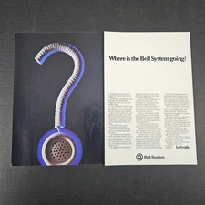 1982 Bell Telephone System AT&T American Telephone & Telegraph Vintage Print Ad