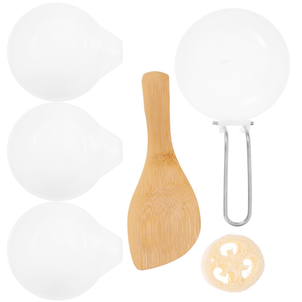 Plates and Bowls Camping Set Cutlery Cookware Kit Reusable Plastic