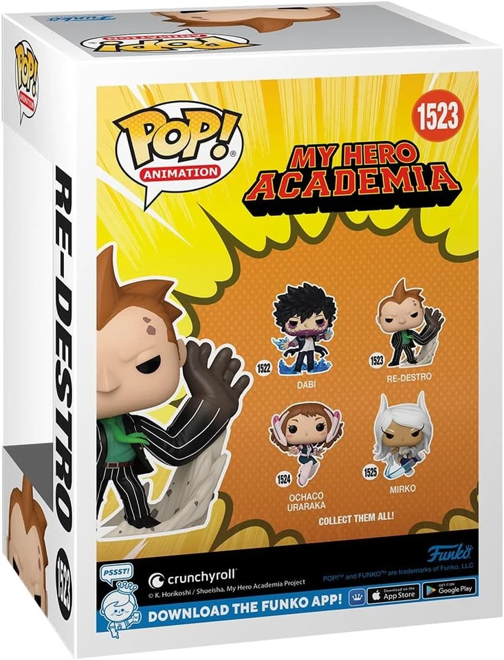 Funko Pop! Animation: My Hero Academia (MHA) 2 - Re-Destro - Figura de Vinilo Co - Imagen 3 de 4