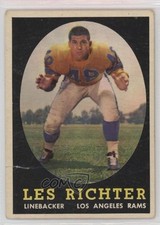 1958 Topps Les Richter #105 HOF 0ha3