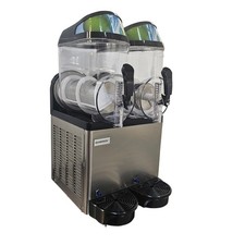 Commercial 2 x 10L Slush Machine Frozen Drink Maker Countertop 13A