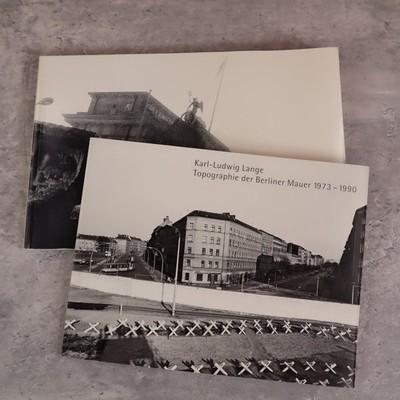 LOT Karl Ludwig Lange ~ Grenzwechsel & Topographie der Berliner Mauer ~ signiert