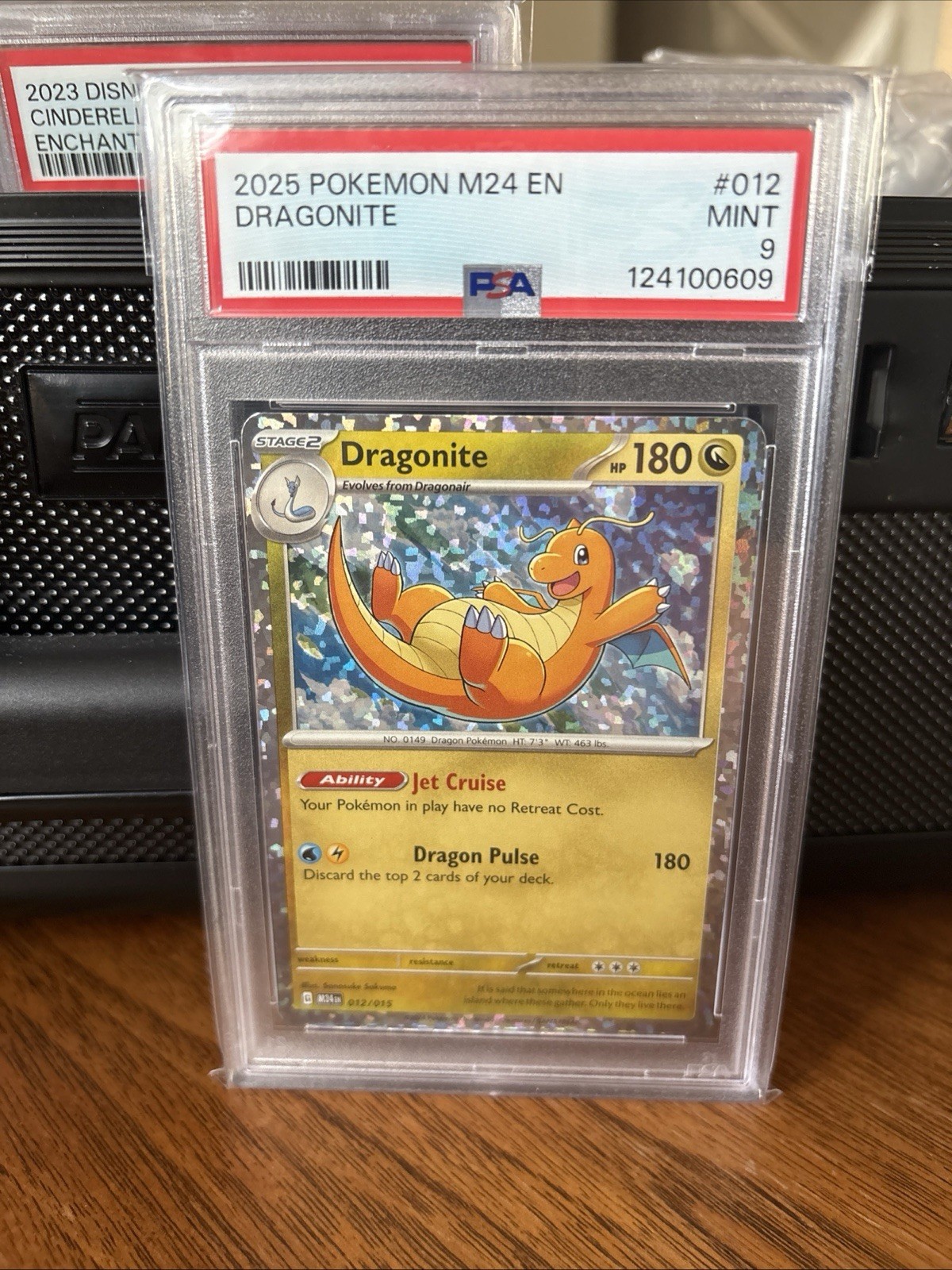 PSA 9 POKEMON McDONALD'S 2024 012/015 DRAGONITE-HOLO PROMO ENGLISH
