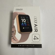 iTouch Air 4 Smartwatch Adult Health Fitness Tracker Pink Rose Gold