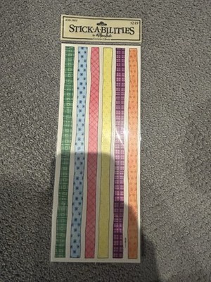 5 Sheets Awesome Vintage Paper Studio Stickabilities Large Stickers