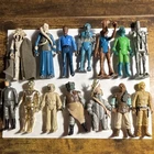 Kenner Vintage Star Wars Action Figures Lot w/ C-3PO Carry Case & Key Characters