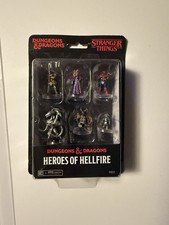 Dungeons Dragons Stranger Things Heroes of Hellfire Miniatures 6-Pack