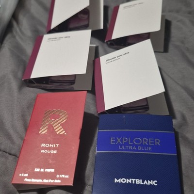 Montblanc Explorer Ultra Blue Eau de Parfum Spray Sample Size 0.17 fl oz