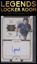 2024 Topps Definitive Collection Curtis Mead Definitive Rookie Autographs #/50