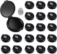 20PCS Fingerprint Thumbprint Ink Pad Mini Black Stamp Ink Pads for Notary
