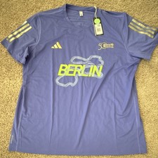 Adidas Bmw Berlin Marathon 2024 50th Anniversary Finisher Mens T-shirt Xl