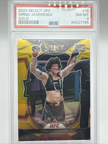 Virna Jandiroba 2023 Select Gold RC 4/10 PSA-8 UFC - S-178